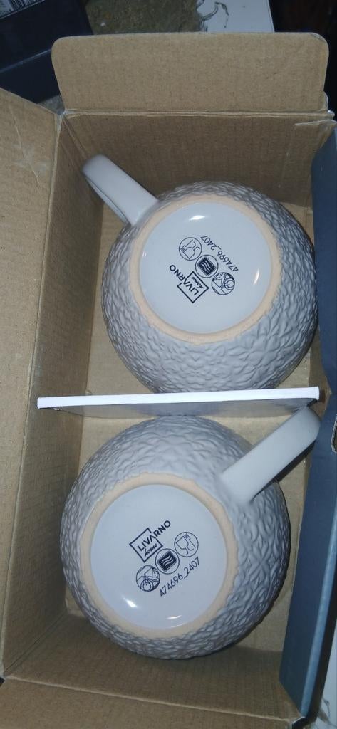 Mug Set - High Quality stone ware, Ophalen of Verzenden