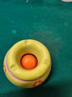 asbak groen met bloemen aardewerk, Ophalen of Verzenden, 'T Olde Gre-j, Info@toldegrej.nl, Endepoelstraat 20f Didam