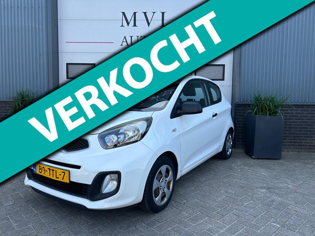 Kia Picanto 1.0 CVVT Airco, Auto's, Kia, Bedrijf, Te koop, Picanto, ABS, Airbags, Airconditioning, Centrale vergrendeling, Emergency brake assist