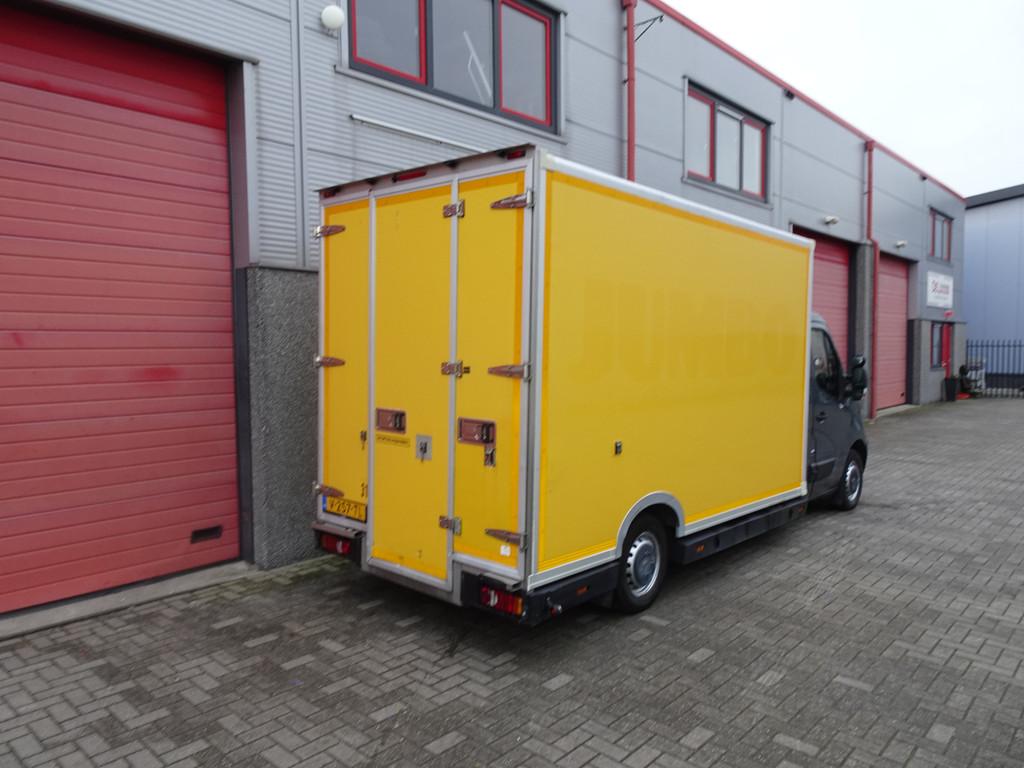 Renault Master T35 2.3 dCi L3H2 Energy koffer airco automaat, Auto's, Bestelauto's, Stof, Gebruikt, Euro 6, 4 cilinders