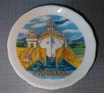 Miniatuur sierbordje Panama Kanaal porselein, Ophalen of Verzenden, Zo goed als nieuw, Motorboot of Zeilboot