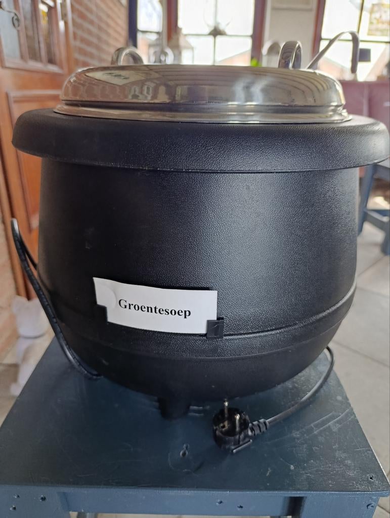 Mooie soepketel TGFF 10 ltr met thermostaat, Huis en Inrichting, Ophalen, Zo goed als nieuw