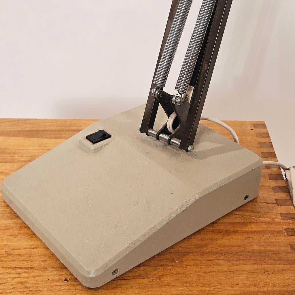 Philips TL Bureaulampe - Vintage Design, Gebruikt, Info@philips.com, Vintage, Industrieel, Ophalen of Verzenden