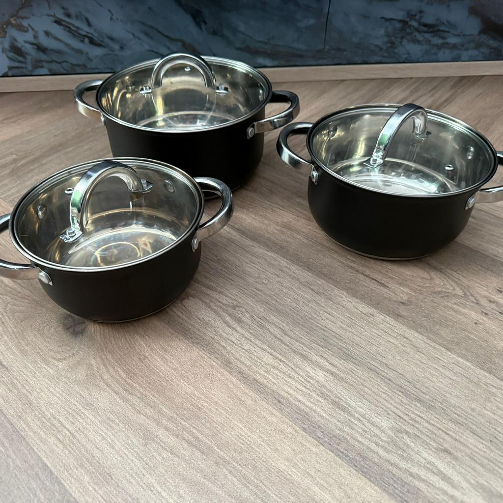 Pannen set, Ophalen of Verzenden, Nieuw, Rvs, Pannenset