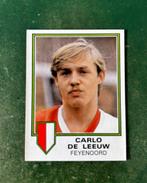 Panini plaatje Carlo de Leeuw Feyenoord voetbal 81, Ophalen of Verzenden, Zo goed als nieuw, Feyenoord