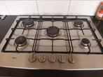 Pelgrim 5 pits gaskookplaat inbouw electrische ontsteking, Witgoed en Apparatuur, Kookplaten, Ophalen, Gebruikt, Inbouw, Gas