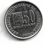 Venezuela 50 Bolivar 2000, Ophalen of Verzenden, Noord-Amerika