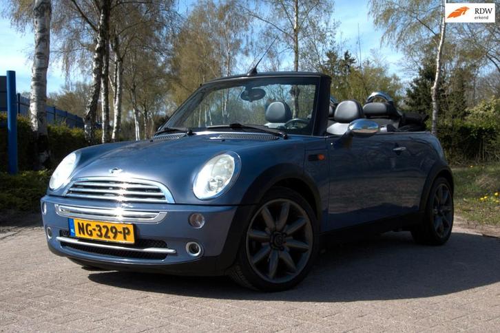 Mini Cabrio 1.6 Cooper Pepper ,Airco, Auto's, Mini, Bedrijf, Te koop, Cabrio, ABS, Airbags, Airconditioning, Boordcomputer, Elektrische buitenspiegels