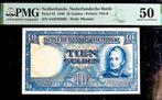 PMG 50. 10 Gulden 1949, UNC-, Postzegels en Munten, Bankbiljetten | Nederland, Ophalen of Verzenden, 10 gulden