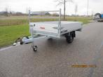 geremde enkelas ANSSEMS plateauwagen 1350 kg., Auto diversen, Aanhangers en Bagagewagens, Ophalen, Nieuw