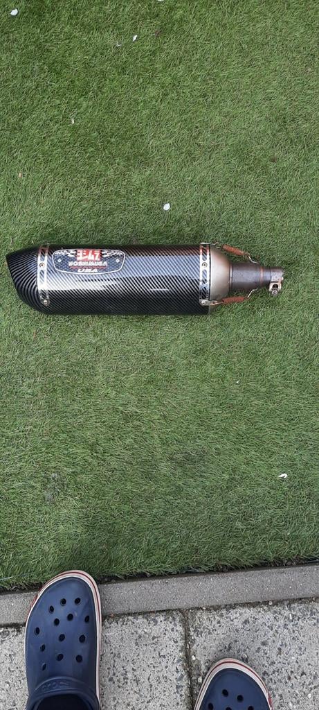 Yoshimura Uitlaat voor Piaggio MP3 300cc - Carbon Look, Ophalen of Verzenden, Gebruikt