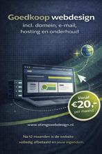 Professionele Website voor Ondernemers – Compleet vanaf €240, Webdesign