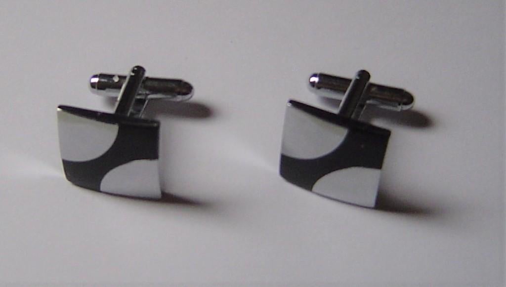 Prachtige  verzilverde manchetknopen In prima staat, Ophalen of Verzenden, Zo goed als nieuw, Overige materialen, Verzilverd