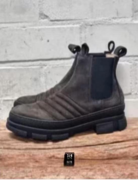 Copenhagen Studios - Leren laarsjes maat 37 - Nieuw €249, Kleding | Dames, Schoenen, Nieuw, Lage of Enkellaarzen, Zwart, Ophalen of Verzenden