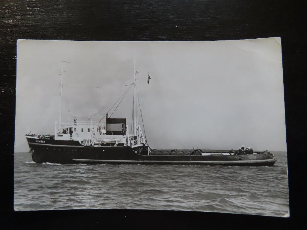 ansichtkaart sleepboot "Humber" Smit & co, Ophalen of Verzenden, Gebruikt, Motorboot, Kaart, Foto of Prent