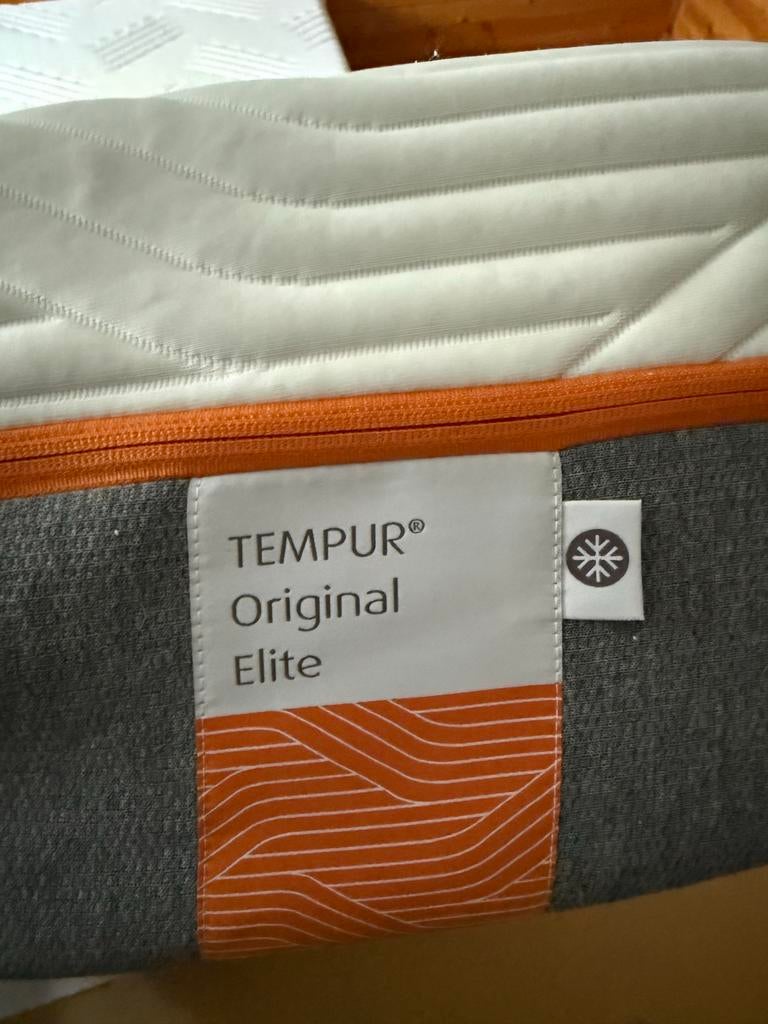 TEMPUR Original Elite Matras 90x200, 90 cm, Eenpersoons, Ophalen of Verzenden, Zo goed als nieuw