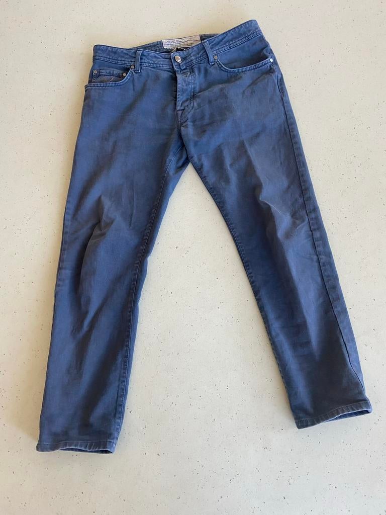 Jacob Cohen broek maat 43 type 688 zgan, Kleding | Heren, Spijkerbroeken en Jeans, Ophalen of Verzenden, Zo goed als nieuw, Blauw