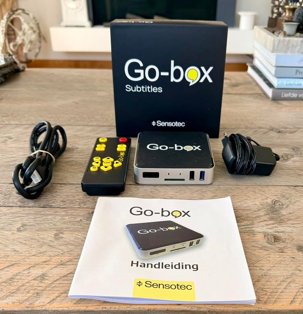 Go-Box gesproken ondertiteling!(NIEUW), Ophalen, Nieuw
