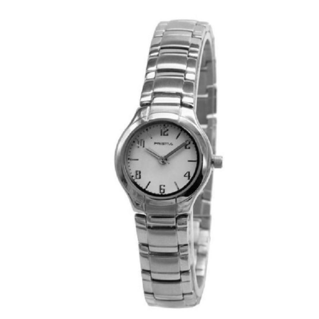 PRISMA P.1069 DAMESHORLOGE STAAL MB., Info@juwelier-van-soest.nl, Nieuw, Ophalen of Verzenden, Juwelier van Soest