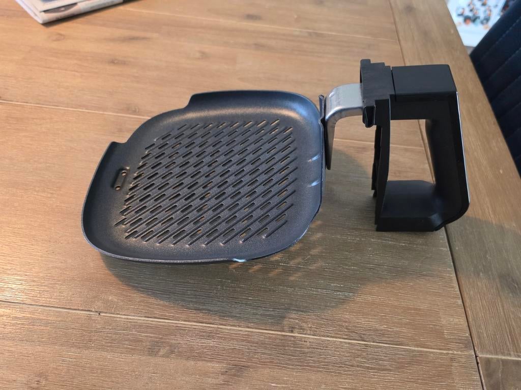 Grillplaat voor Airfryer XL - Zo goed als nieuw, Witgoed en Apparatuur, Airfryers, Ophalen of Verzenden, Zo goed als nieuw, Airfryer XL