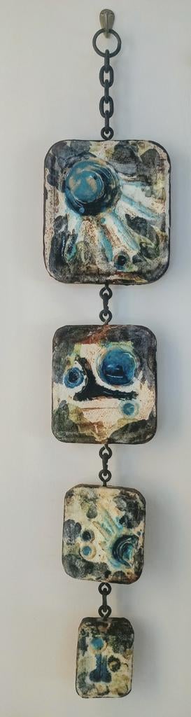 Ruscha Keramiek wandtegel Fat Lava Vintage, Ophalen of Verzenden