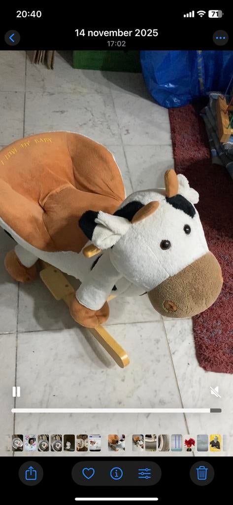 Hobbeldier   -  Merk: BabyGo, Ophalen, Zo goed als nieuw