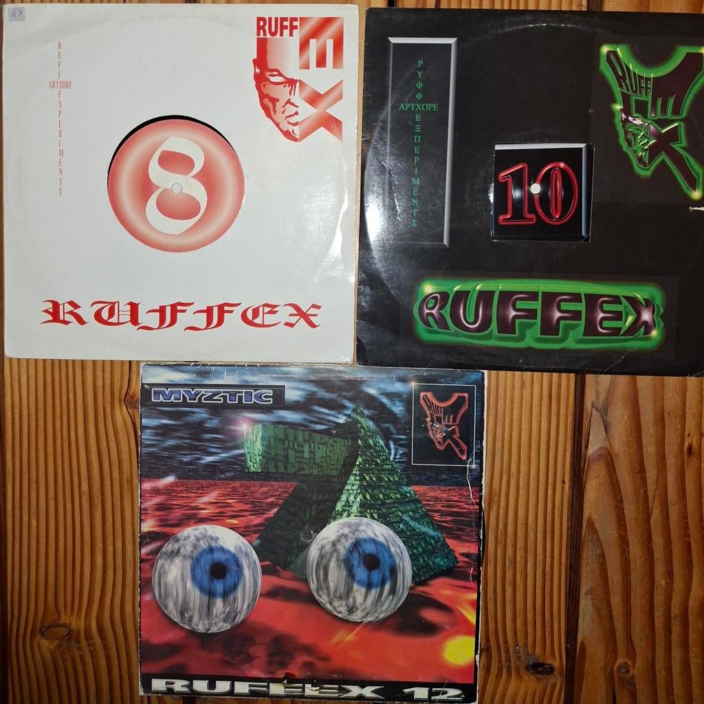 Ruffex Vinyl 10" Hardcore Collectie, Ophalen of Verzenden, Gebruikt, 10 inch