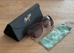 Maui Jim zonnebril met etui en doekje, Overige merken, Zonnebril, Bruin, Ophalen of Verzenden