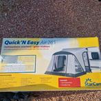 StarCamp Quick'N Easy Air 265 opblaasbare voortent, Ophalen, Zo goed als nieuw, Dorema