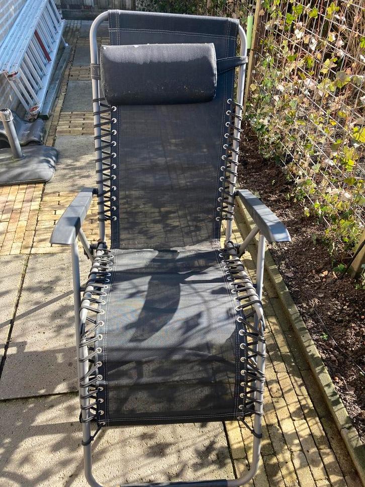 Tuinstoelen- tuinstoel- relaxtstoel 4 stuk, Tuin en Terras, Tuinstoelen, Zo goed als nieuw, Kunststof, Verstelbaar, Ophalen