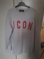 Dsquared2 heren trui wit met rode opdruk, Ophalen of Verzenden