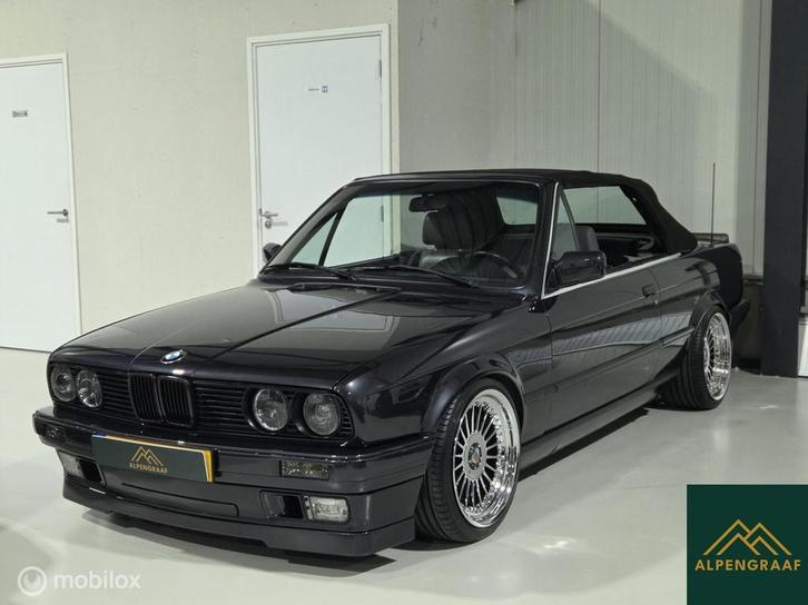 BMW 3-serie e30 cabrio 320i 6cilinder Alpina 2e eigenaar, Auto's, BMW, Bedrijf, Te koop, 3-Serie, ABS, Boordcomputer, Centrale vergrendeling