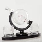 Whiskey karaf wereldbol - Drank karaf - Drank dispencer, Overige materialen, Cave & Garden, Verzenden, Nieuw