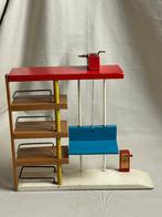Vintage Sio houten autolift, Kinderen en Baby's, Speelgoed | Houten speelgoed, Ophalen of Verzenden, Gebruikt, Overige typen