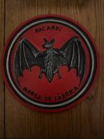 Bacardi Schilt Zwaar Diameter 31 cm, Ophalen of Verzenden, Gebruikt, Reclamebord