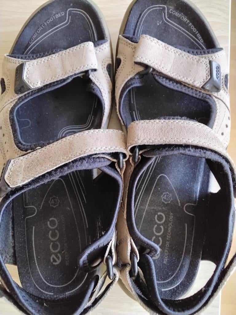 Ecco Sandalen 43, Ophalen of Verzenden, Zo goed als nieuw