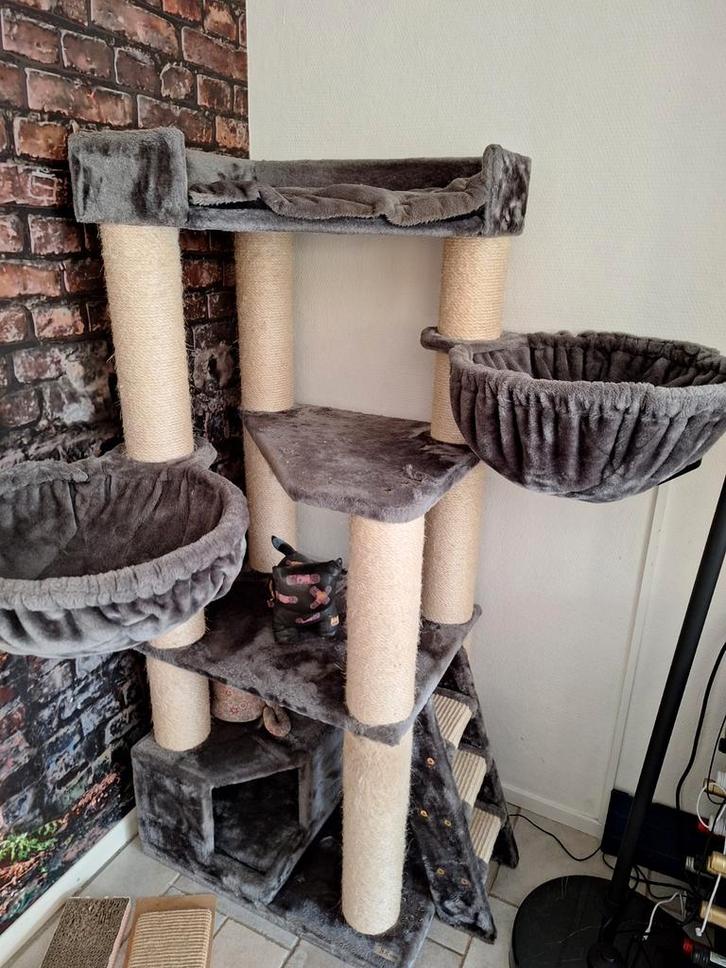 Kattenkrabpaal voor grote katten (RHRquality), Dieren en Toebehoren, Krabmeubelen, Gebruikt, Krabpaal, Ophalen