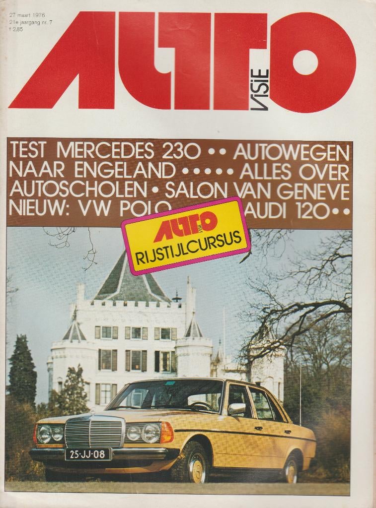 Testen van Mercedes W123 (oa 230 - 250 - 280 TE ), Gelezen, Autovisie, Mercedes, Ophalen of Verzenden