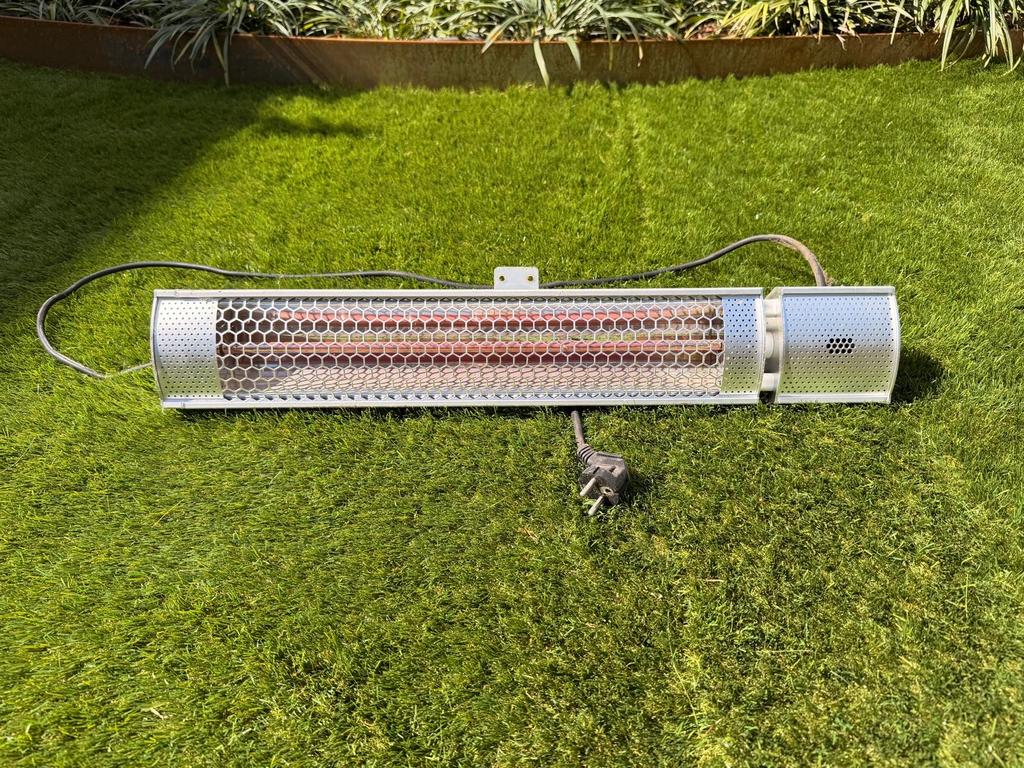 Muur heater terras elektrisch, Ophalen, Gebruikt, Elektrisch, Wand