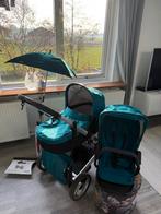 Mutsy Kinderwagen Complete Set - Teal, Ophalen, Gebruikt, Combiwagen, Met reiswieg