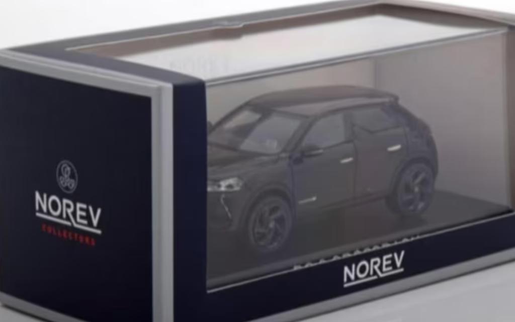 DS 3 Crossback Premiere '19 Black/Red 1/43 NOREV ref: 170020, Verzenden, Nieuw, Auto, Norev