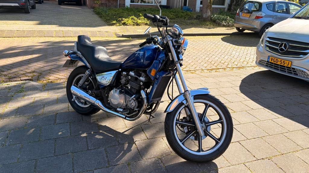Kawasaki LTD 454 – 1986 – 26.711 km, Motoren, Motoren | Kawasaki, Particulier, Chopper