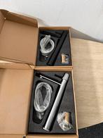 Design wastafel kranen chroom en zwart, Ophalen of Verzenden, Zo goed als nieuw, Chroom, Wastafel