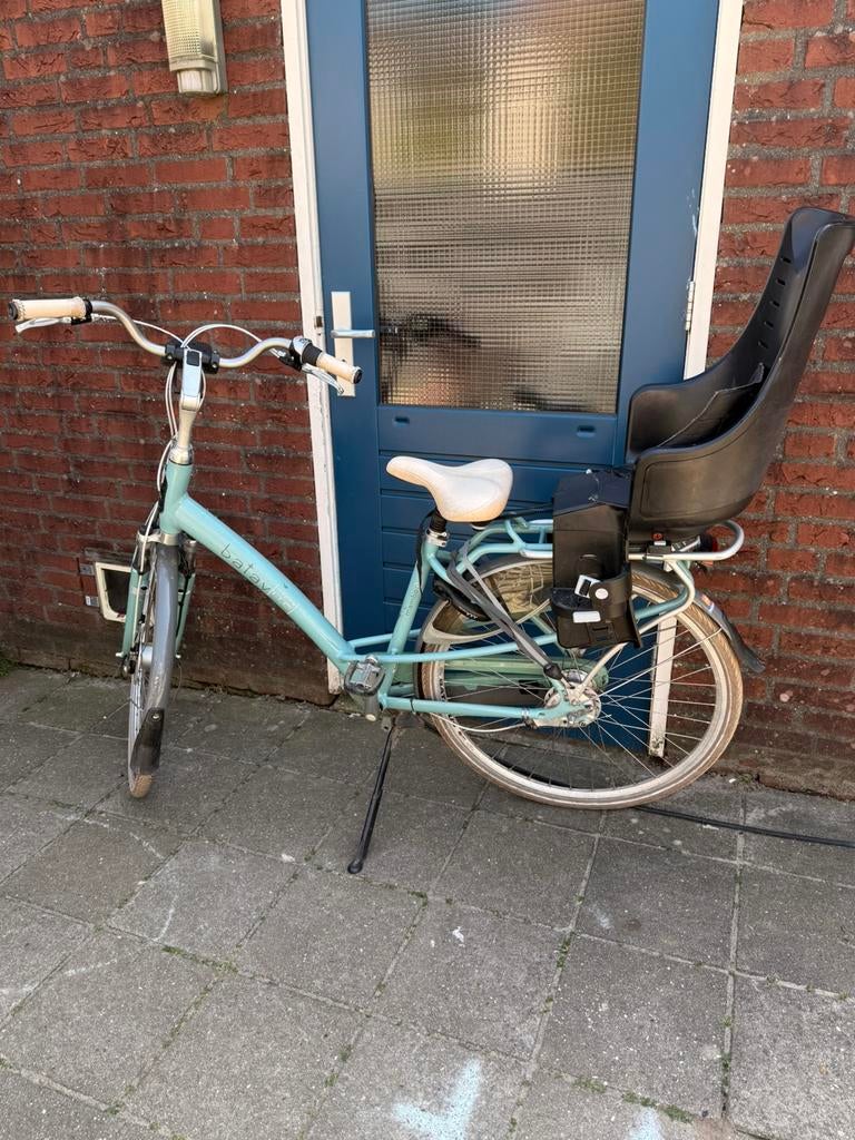 Batavus mambo moederfiets, Fietsen en Brommers, Ophalen, 2 zitjes, Gebruikt, Versnellingen