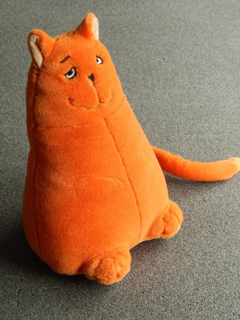 Rode kater uit Jan, Jans en de kinderen, Verzamelen, Ophalen of Verzenden, Overige figuren, Gebruikt, Beeldje of Figuurtje