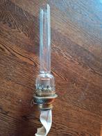 Olielamp houder met glas en lont - 35mm onderaan, Ophalen