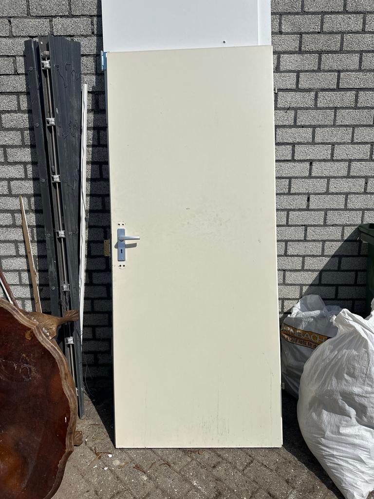 Binnendeur 85x201 cm, Doe-het-zelf en Verbouw, Deuren en Horren, Ophalen, Gebruikt, 80 tot 100 cm, Binnendeur