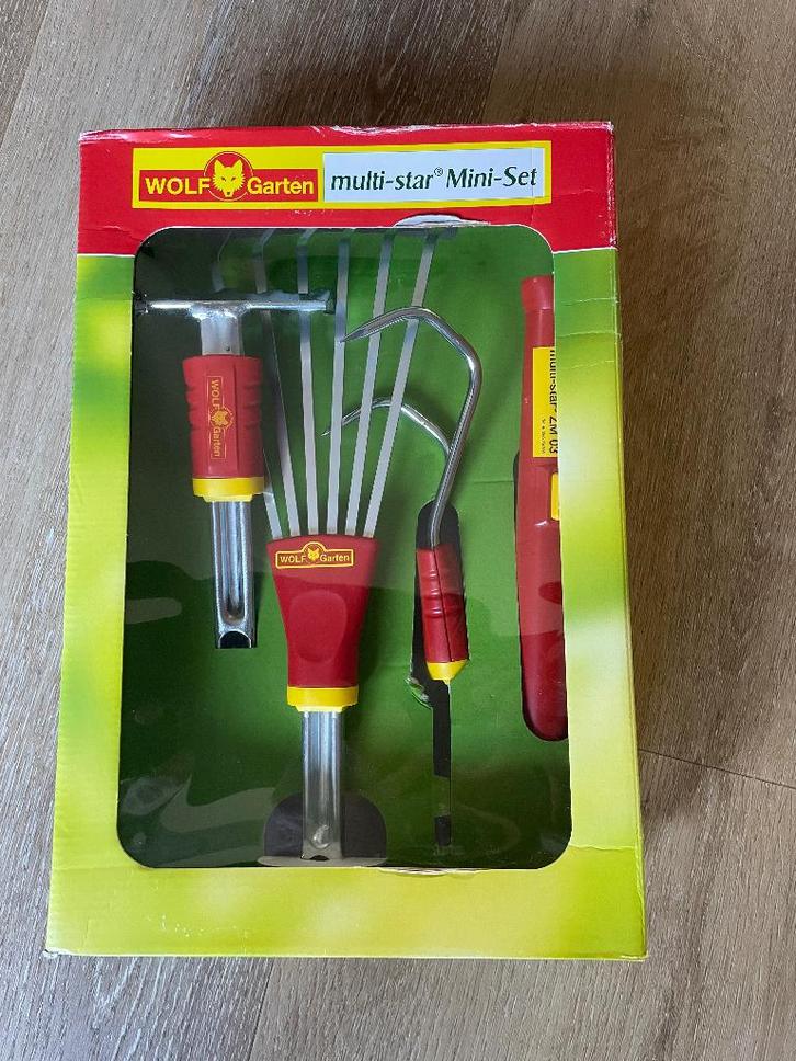 Wolf Garten Multi-star Mini-set voor de tuin (4-delig), Tuin en Terras, Hand-tuingereedschap, Nieuw, Overige soorten, Ophalen of Verzenden