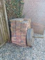 Gratis klinkers voor oprit of terras, Gebruikt, Klinkers, Ophalen of Verzenden, 10 m² of meer