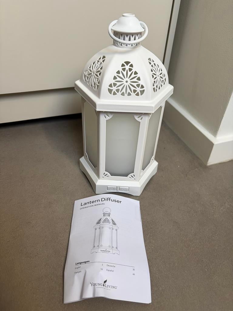 Young Living Witte Lantaarn Diffuser - Nieuw in verpakking, Huis en Inrichting, Woonaccessoires | Overige, Ophalen, Nieuw